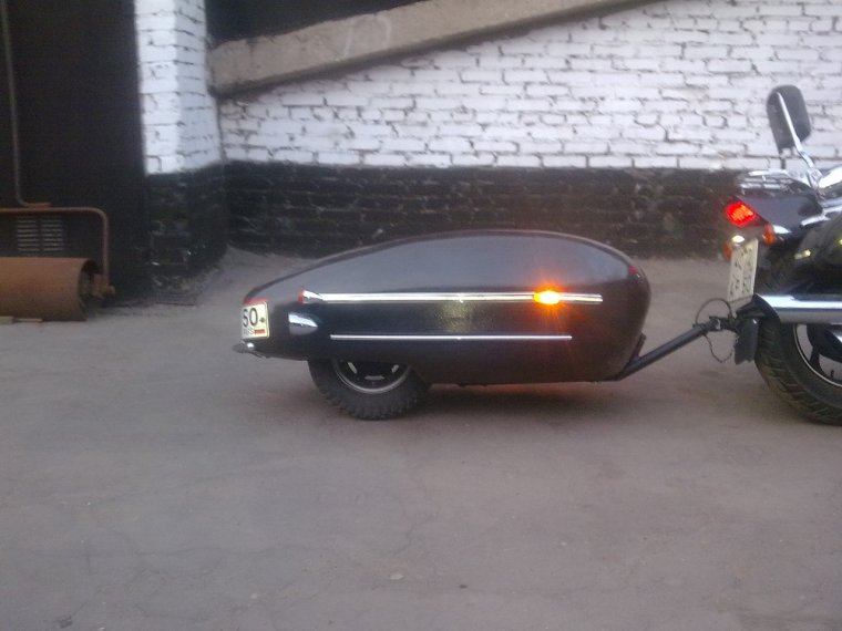Прицеп для мотоцикла Урал одноколесный