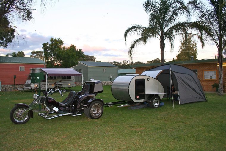 Мото кемпер прицеп Урал