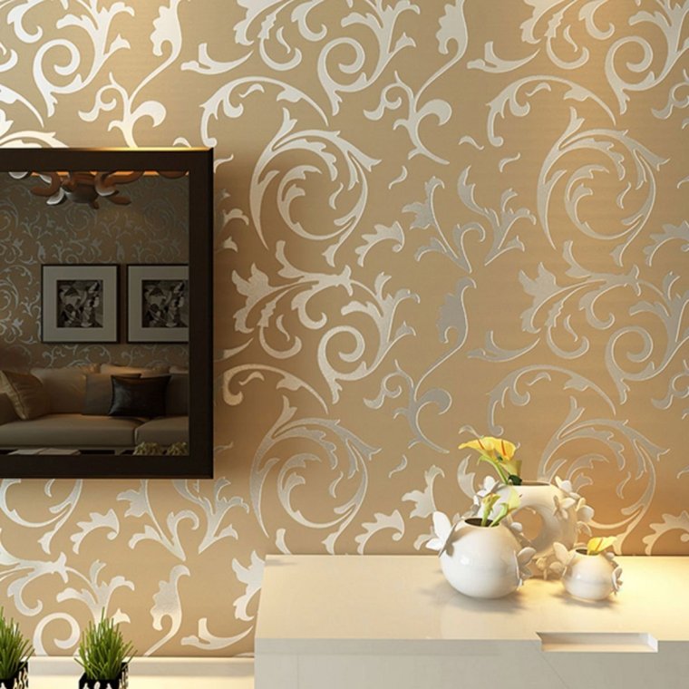 Обои шелкография для стен