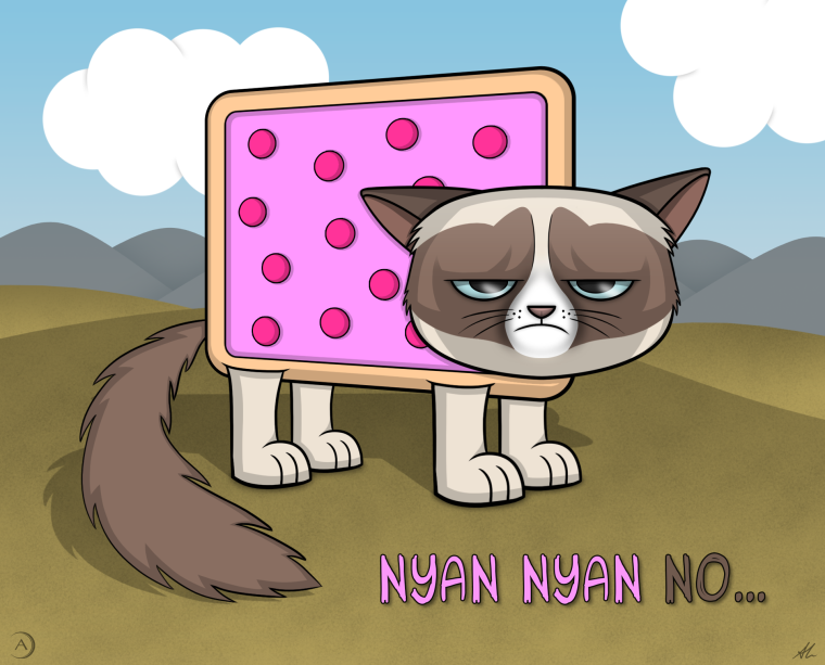 Грампи Кэт и нян Кэт