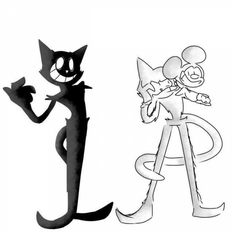 Кот Феликс страшный