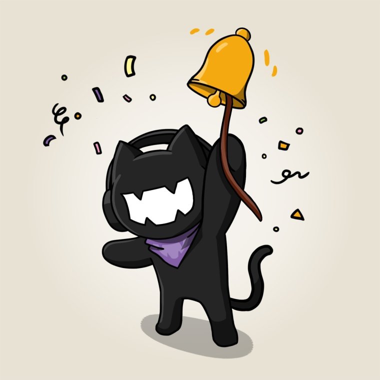 Cartoon Cat монстр