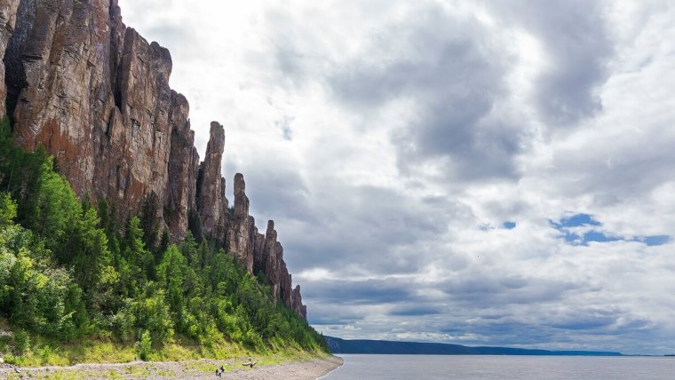 Бесконечная стена в якутии