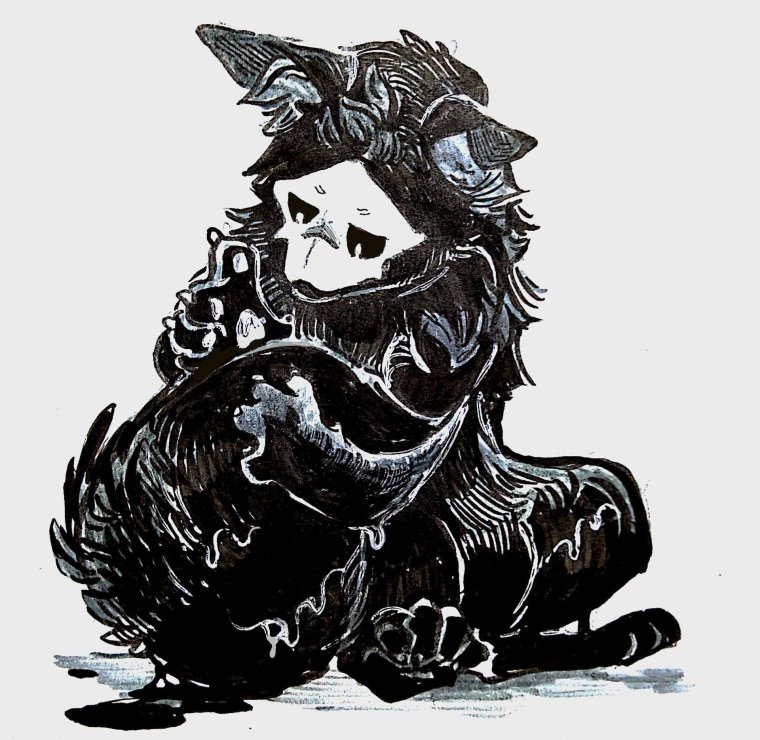 Пуро арт эскиз