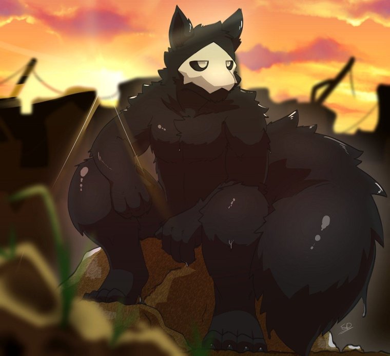 Changed furry Пуро