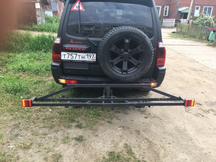 Мотохвост на Паджеро 2