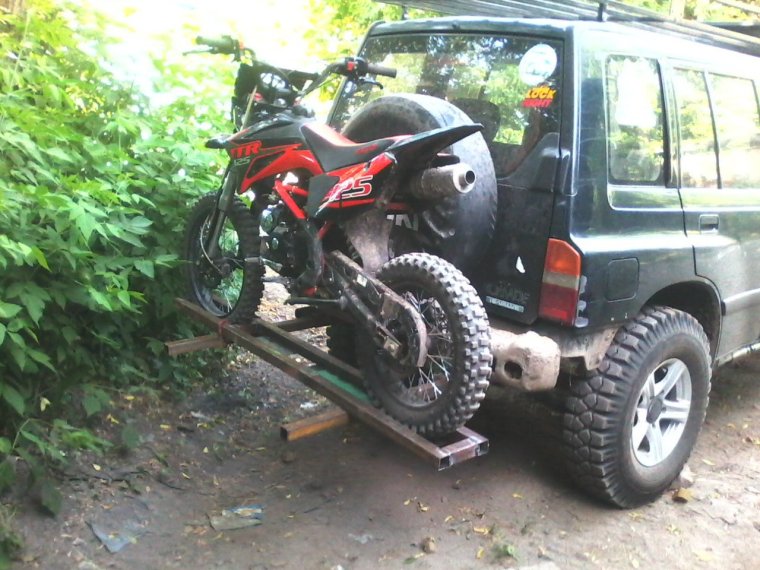 Сузуки Джимни мотоцикл эндуро