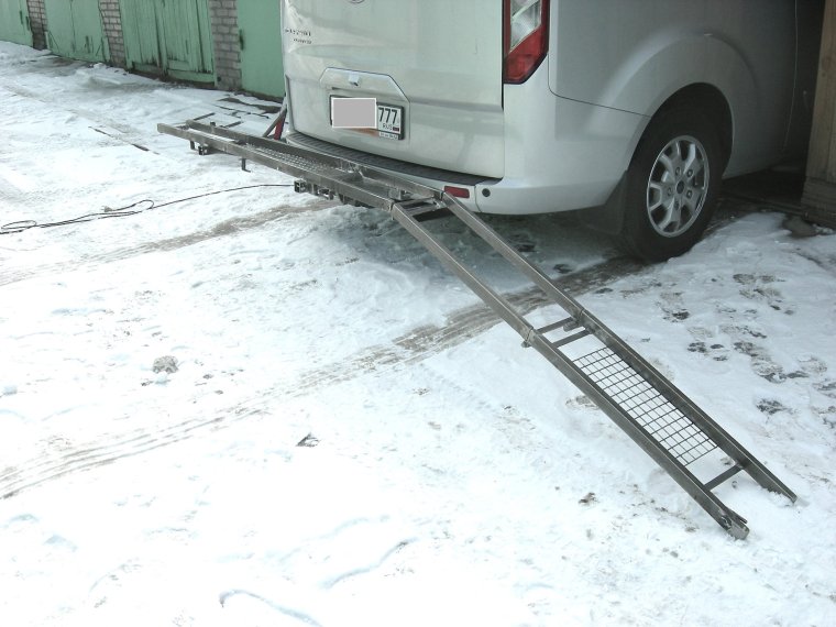 Рампа для перевозки мотоцикла
