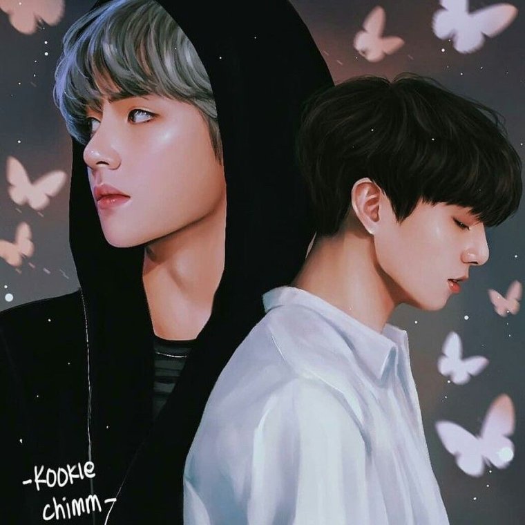 BTS Эстетика taekook