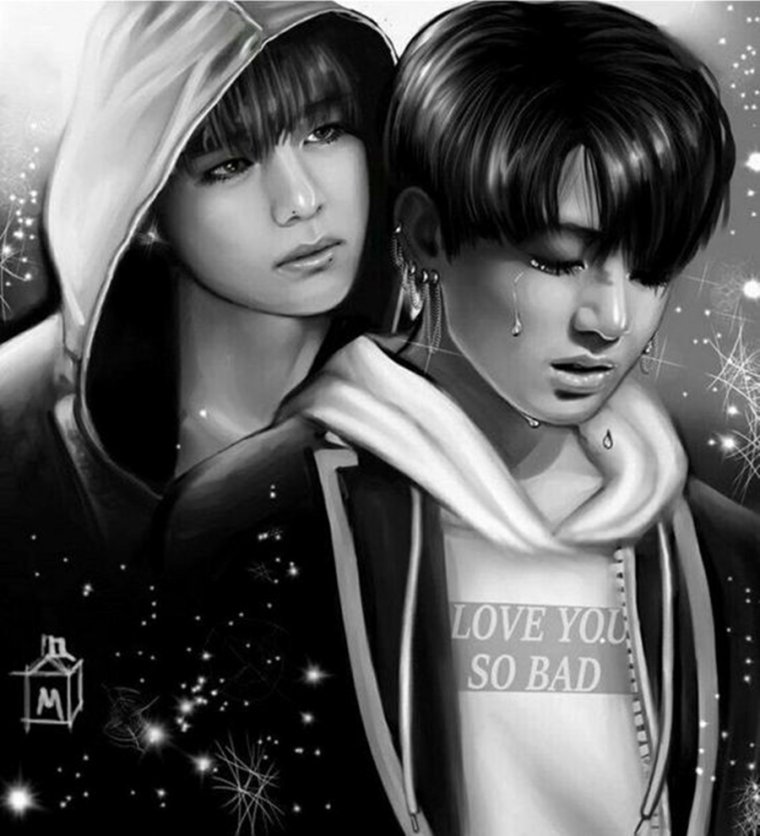 BTS Art Хосок и Чонгук