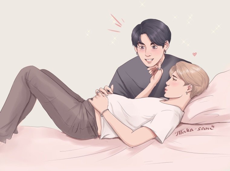 BTS Чонгук и Чимин арт