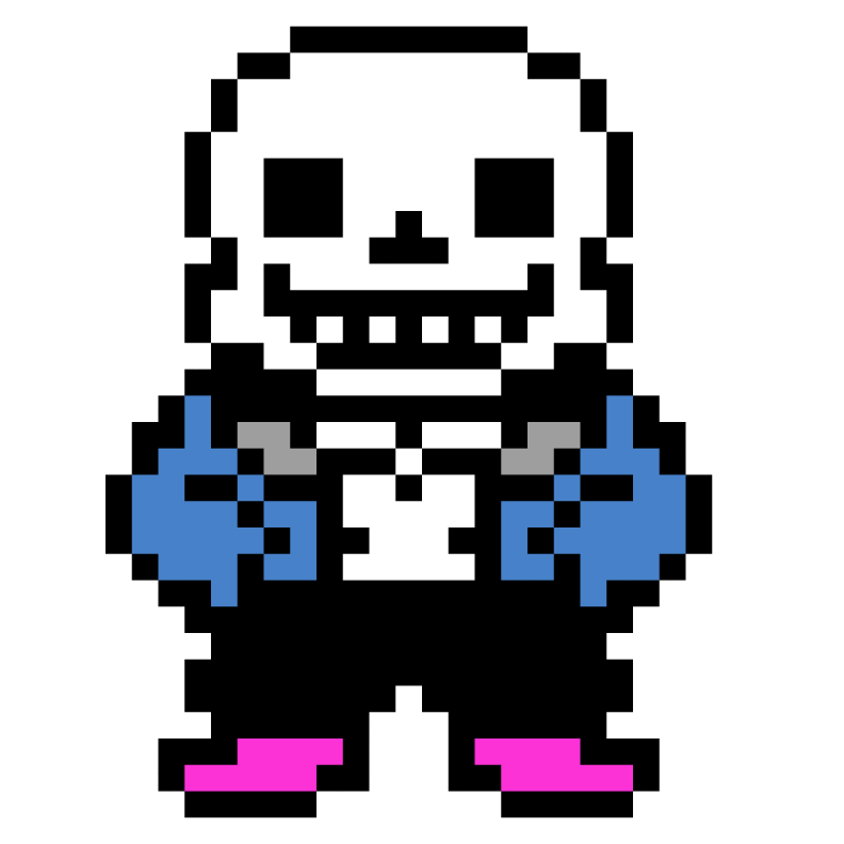 Dusttale Sans Pixel Art