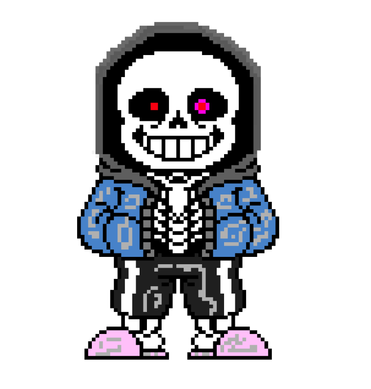 Dusttale Sans Pixel Art