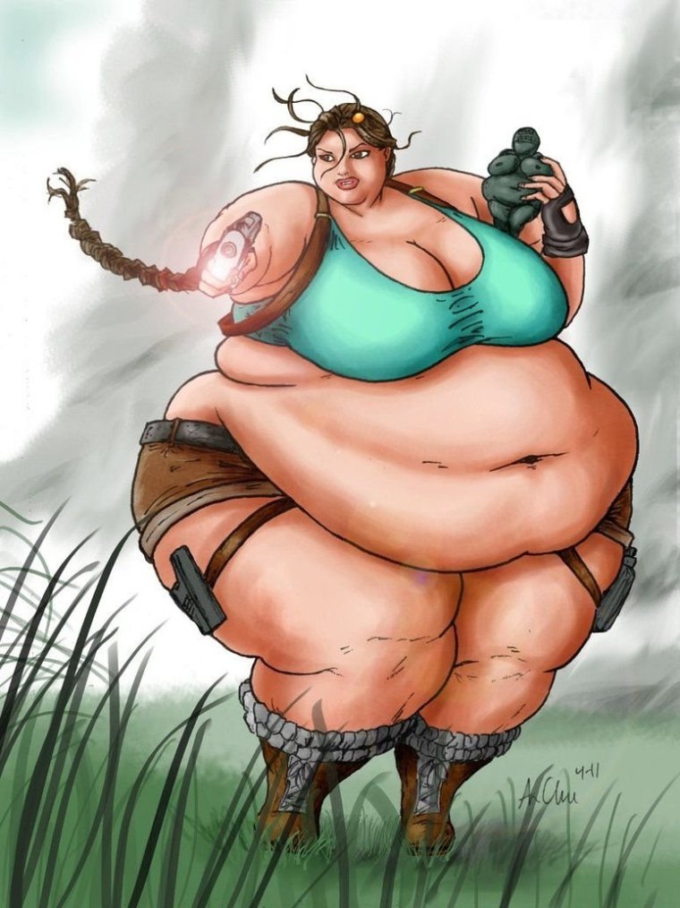 Персонаж женский толстый