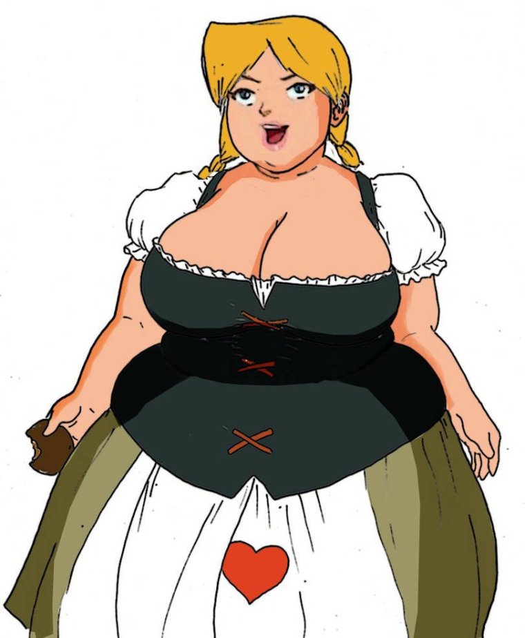 Толстые женщины мультик