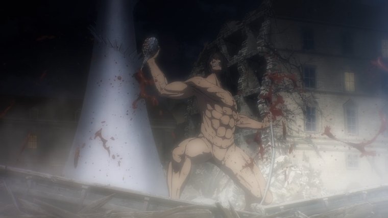 Атака титанов 120 метровый Титан