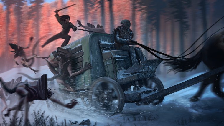 Повозка фэнтези