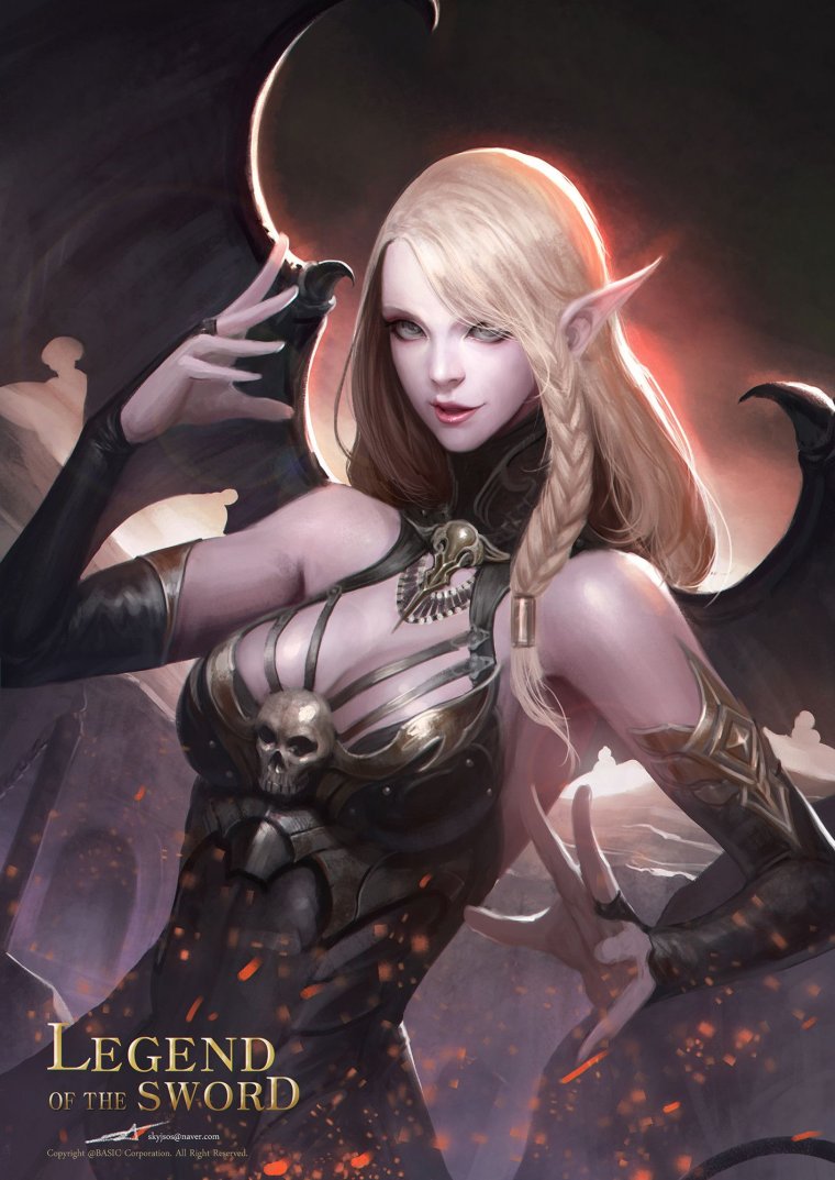 Эльфийка суккуб