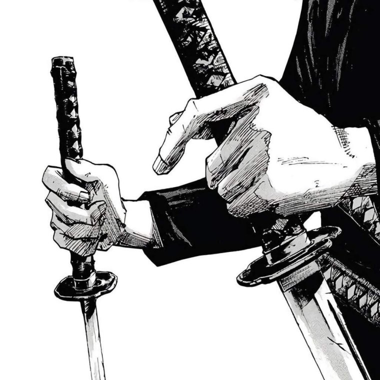 Самураи с катанами аниме