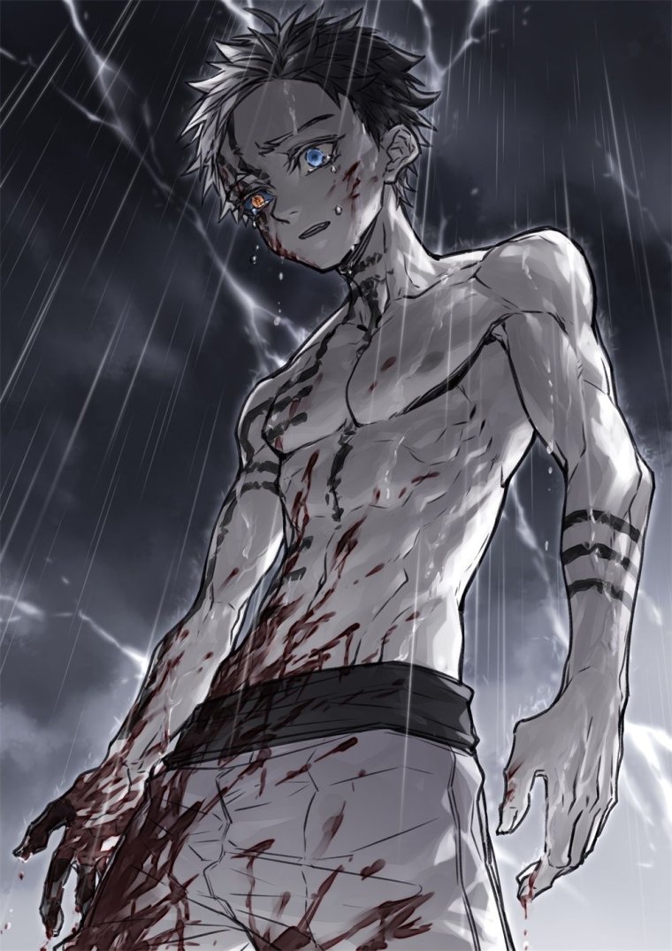 Akaza клинок рассекающий демонов