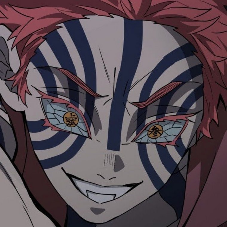 Энму и Аказа клинок рассекающий демонов