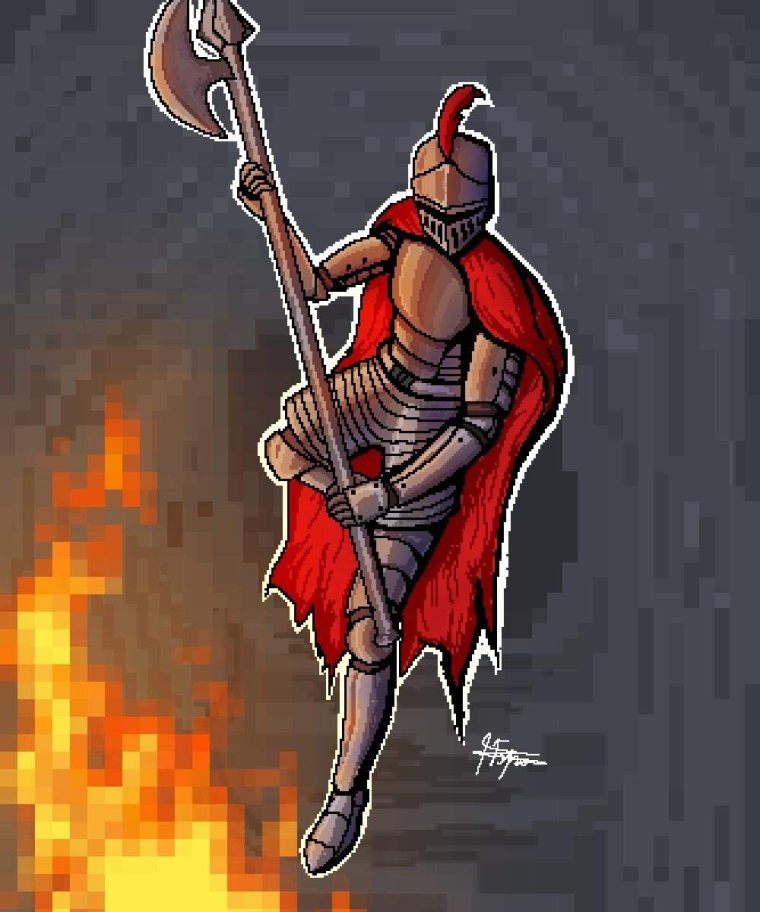 Рыцарь соул кнайт арт