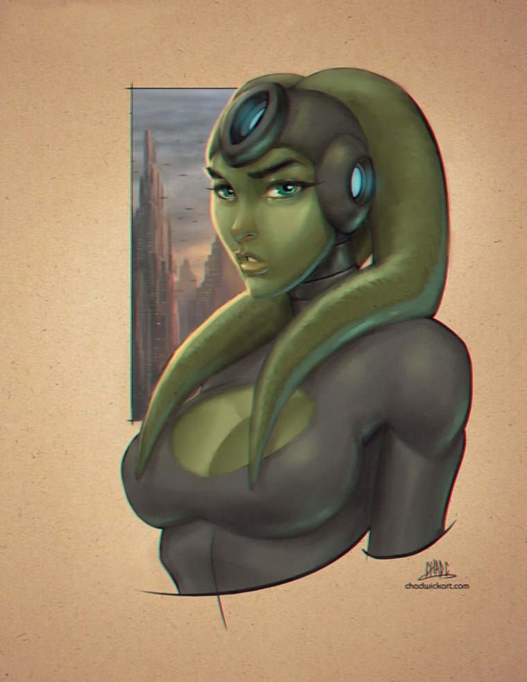 Twilek Mandalorian