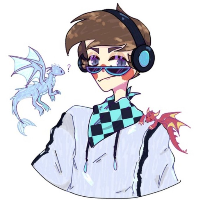 Лололошка и Люциус арт