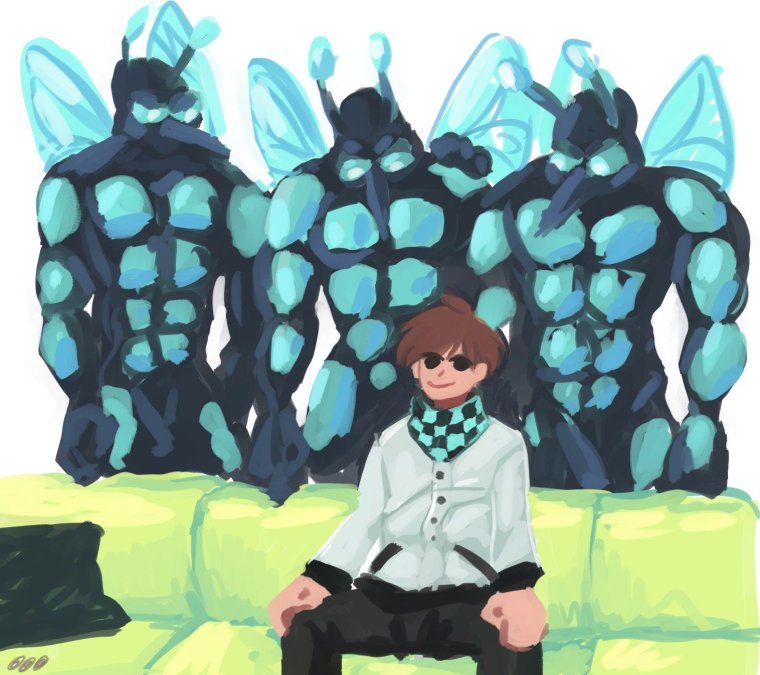 Лололошка идеальный мир рисунки