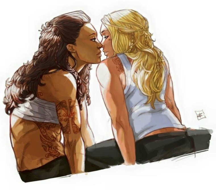 Лекса и Кларк арт