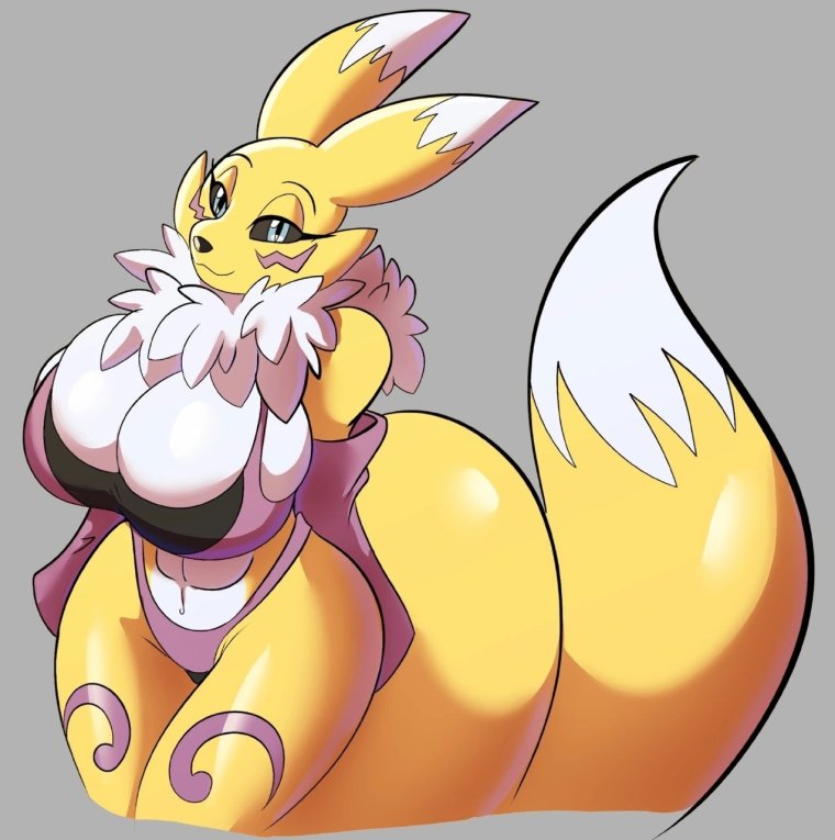 Digimon renamon furry