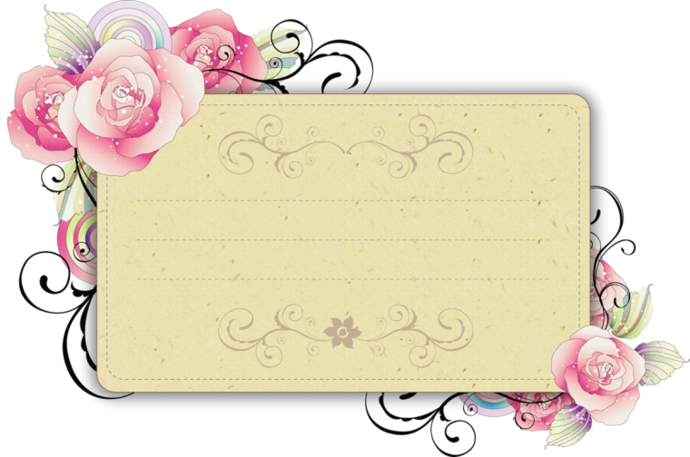 Рамка для визитки