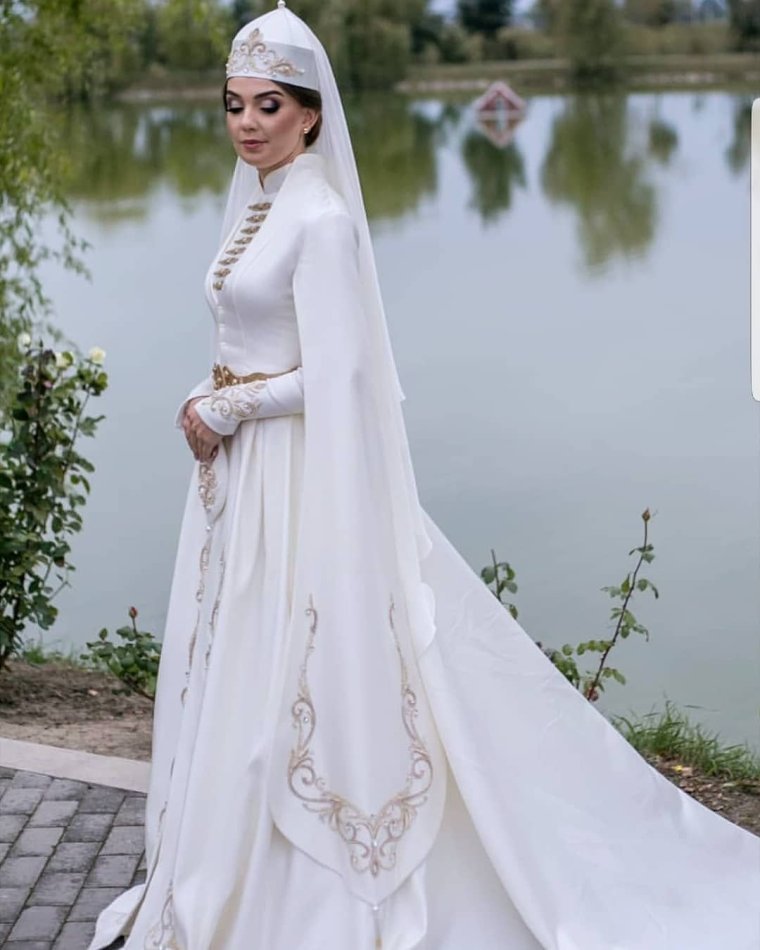 Карачаевские национальные платья Свадебные