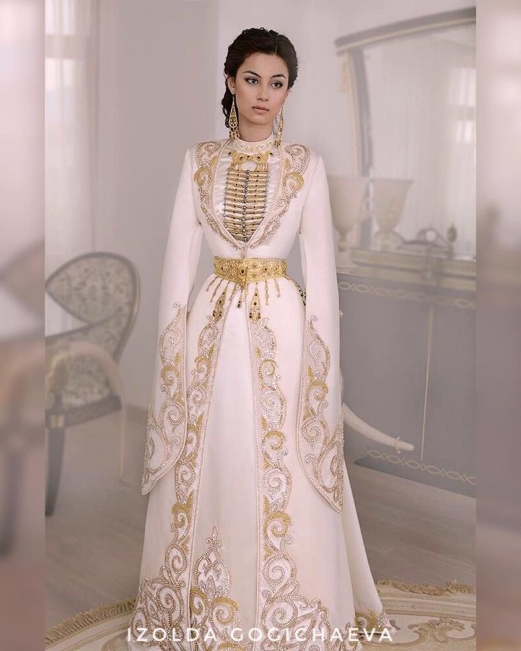 Осетинское свадебное платье