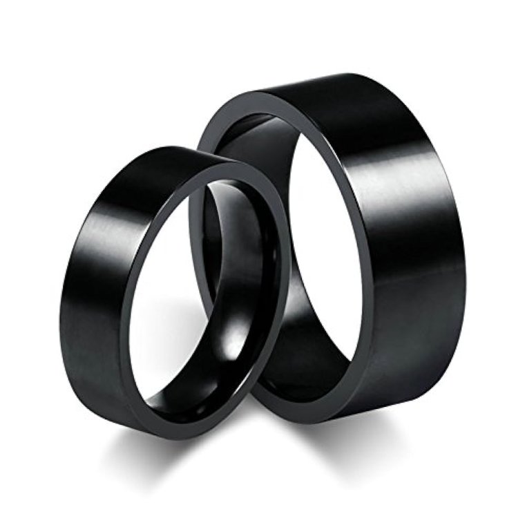 Кольцо Titanium чёрное