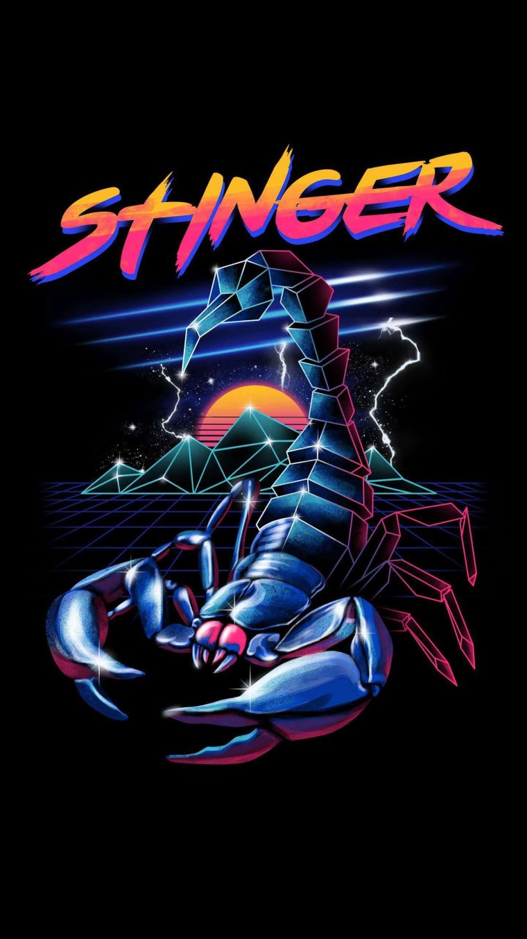 Крутые обои Скорпион