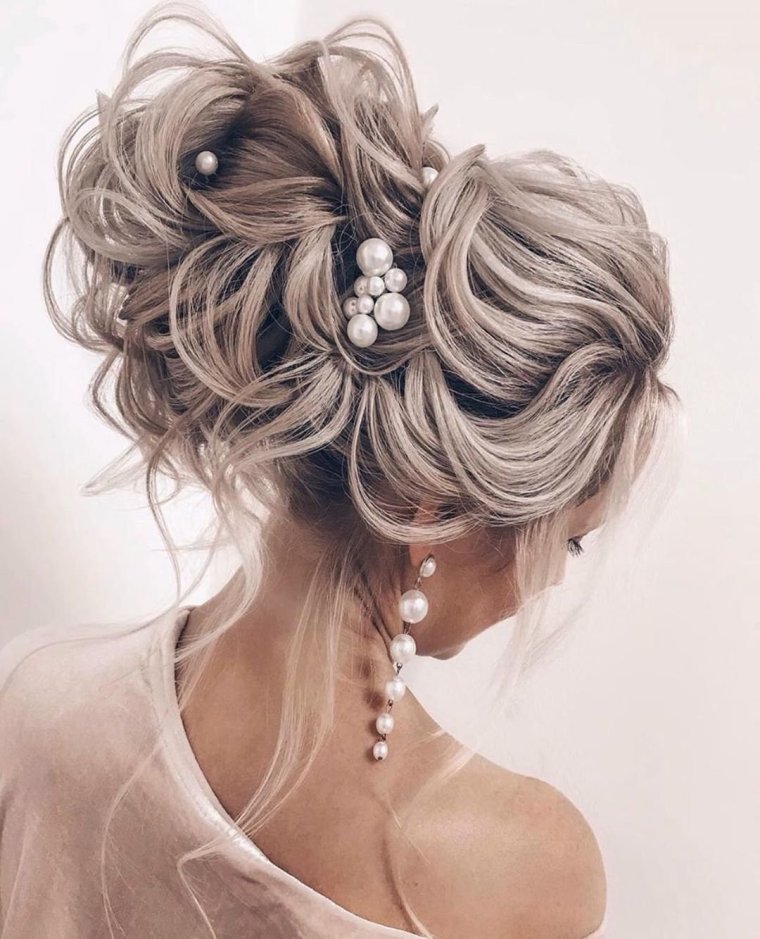 Воздушные Свадебные прически