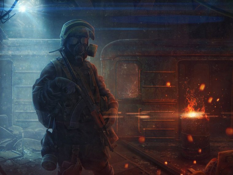 Метро 2033 арт сталкер