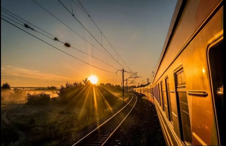 Окно поезда