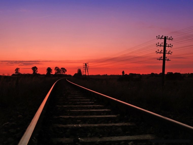 Закат на рельсах