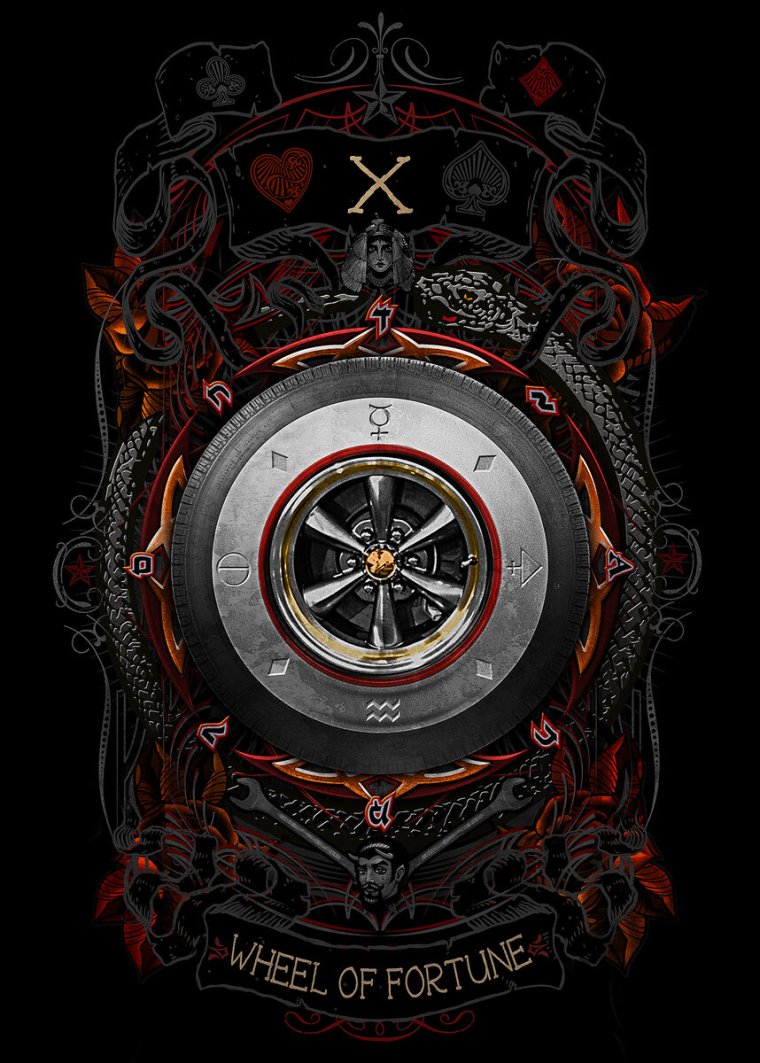 Колесо фортуны арт