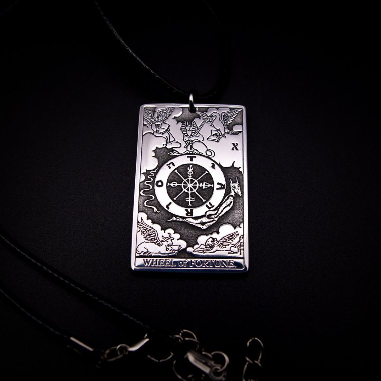 Кулон Таро колесо фортуны