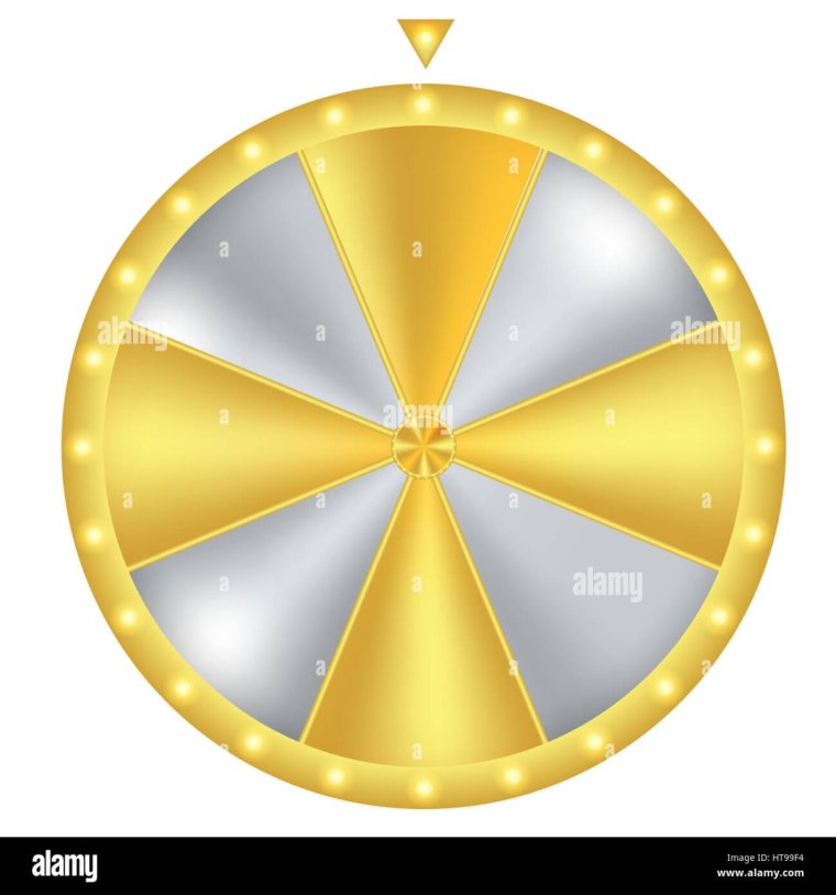 Колесо фортуны на прозрачном фоне