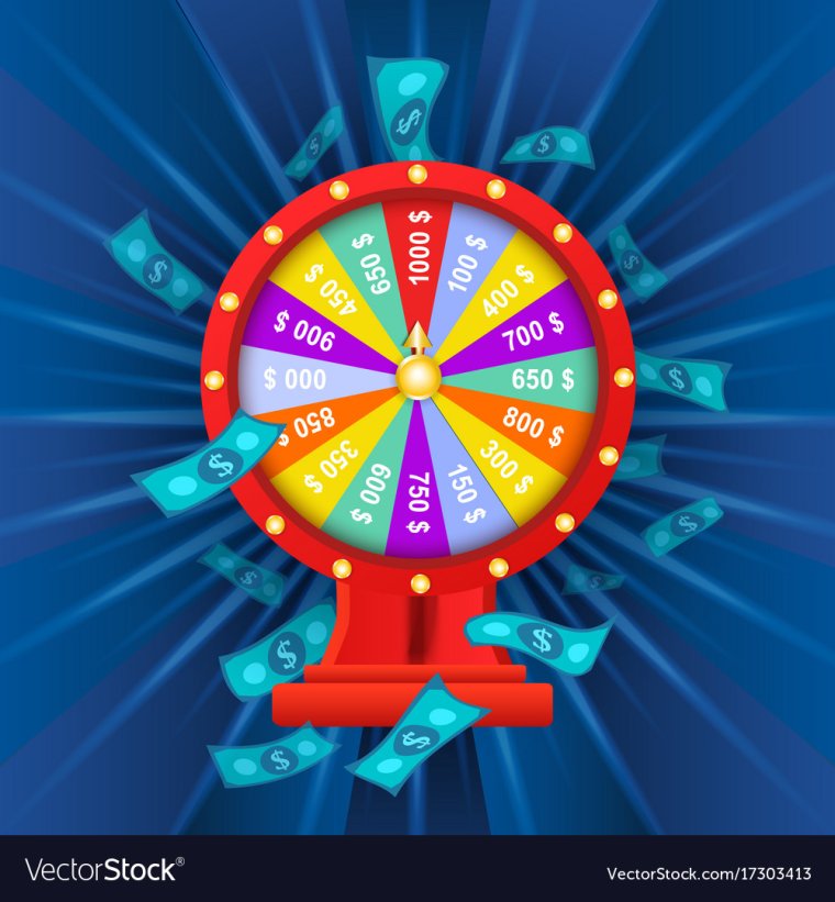 Колесо фортуны казино вектор