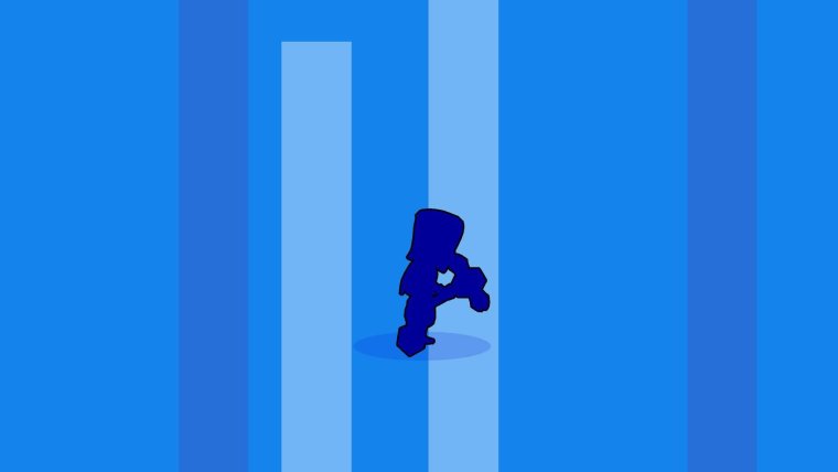 Голубой фон БРАВЛ старс