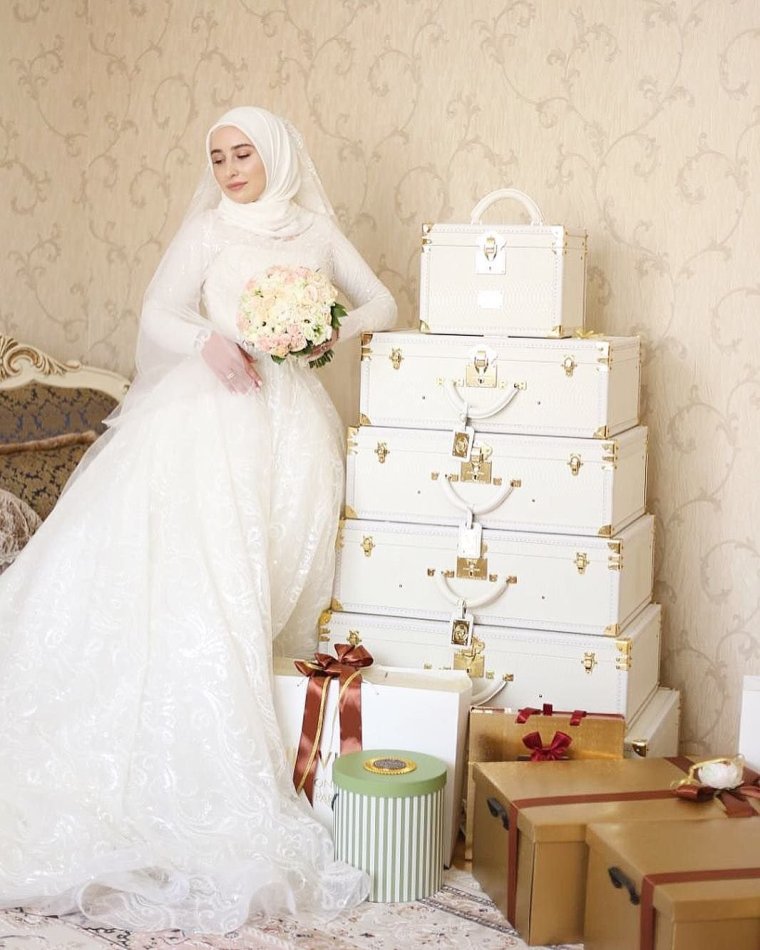 Свадебные платья чеченских невест