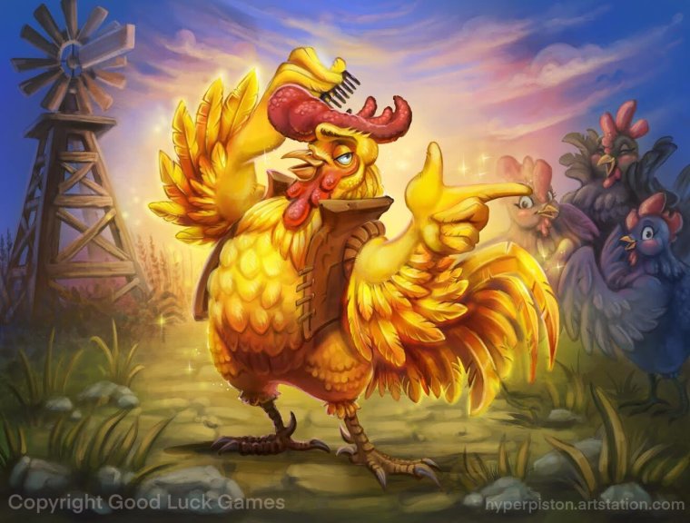 Giant Chicken Dress up