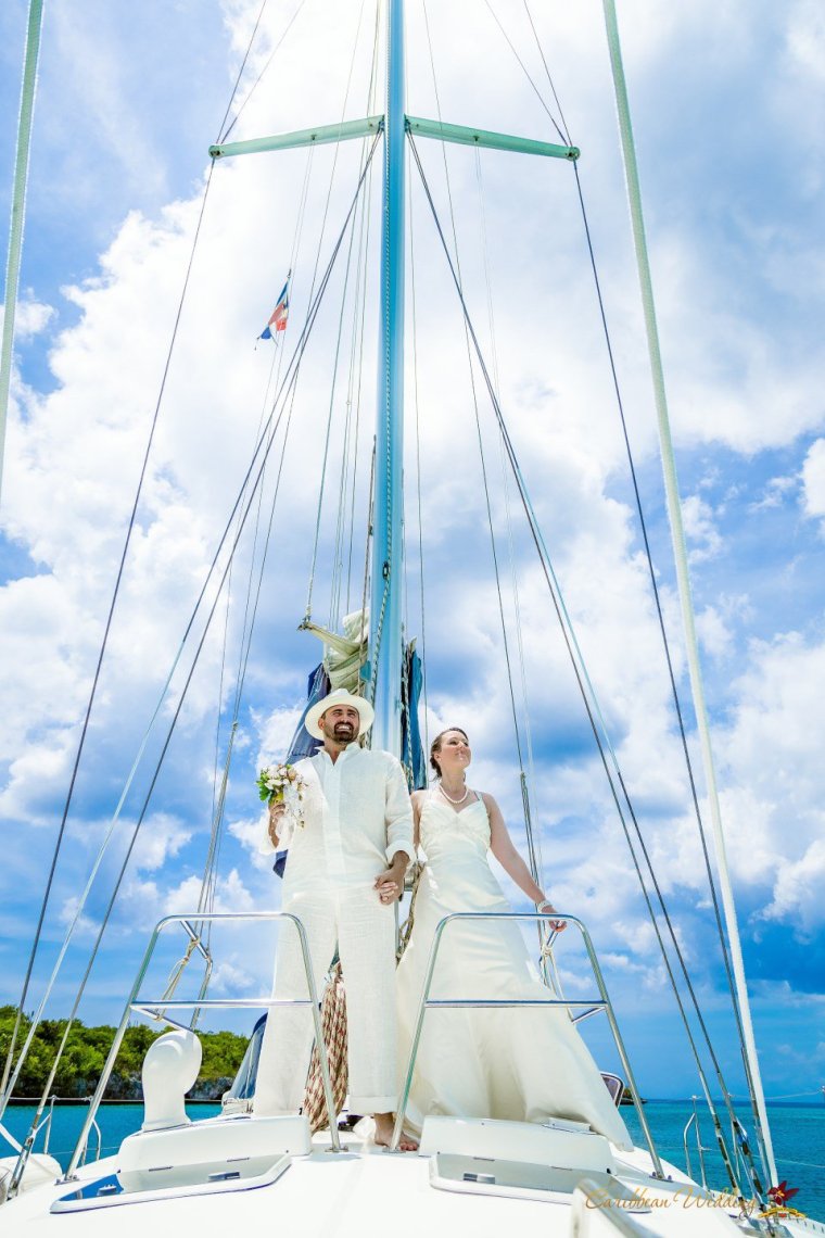 Платье для церемонии на яхте