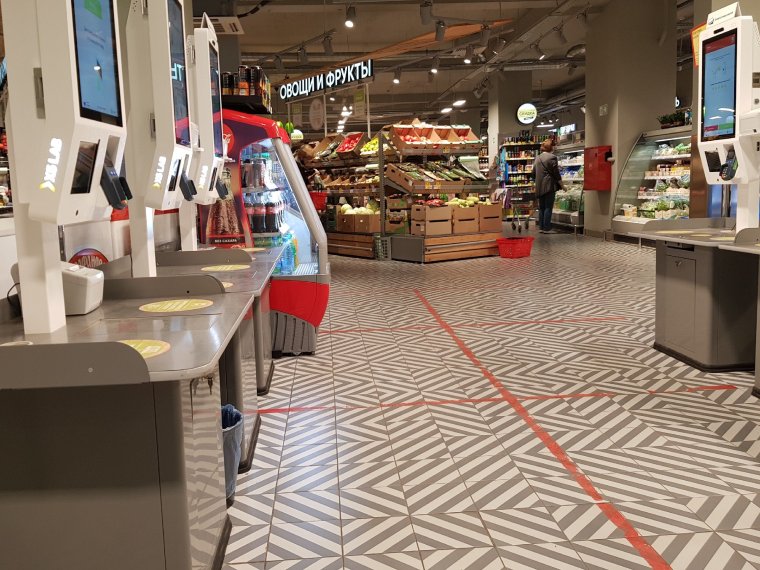 Пятерочка внутри