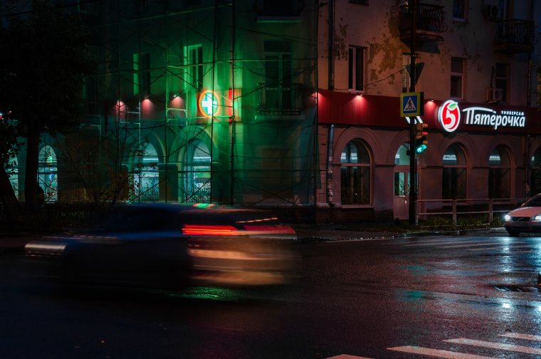 Ночной магазин Эстетика